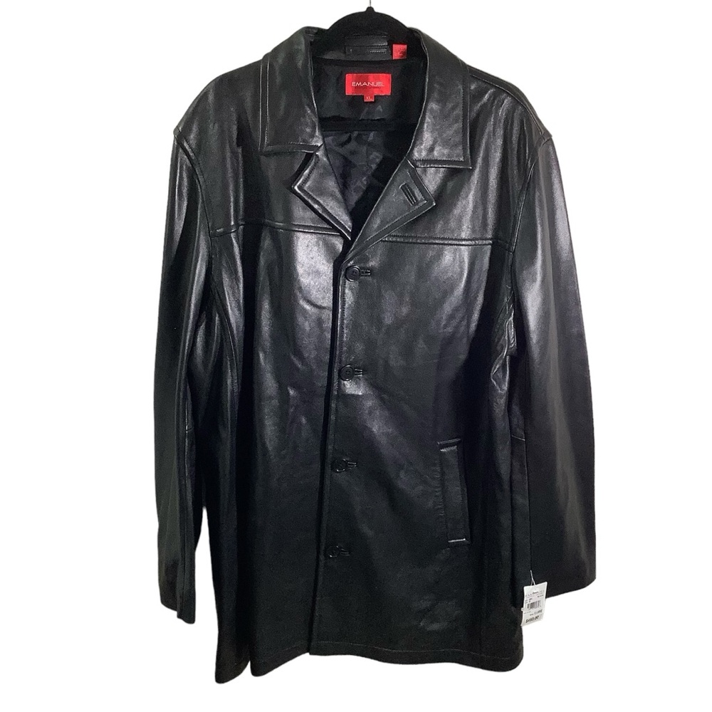 Emanuel Ungaro 100% Genuine Leather Jacket